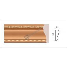 Молдинг малый161-54G Decor Dizayn