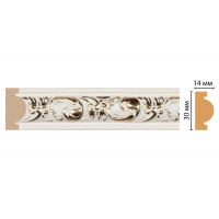 Цветной молдинг Decomaster 157-54 (30*14*2400) ДМ