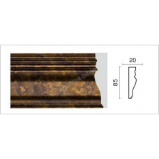 Молдинг средний 152B-0 Decor Dizayn